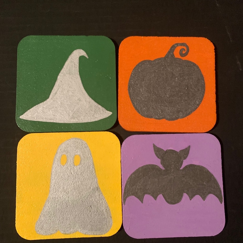 Halloween Coaster Set
